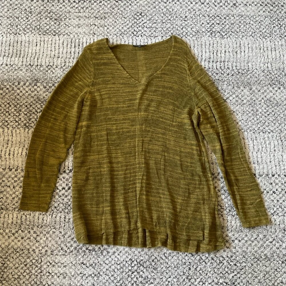 Eileen Fisher Slub Pullover Sweater